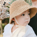 Summer Straw Hat for Child Babu Kids Fashion Hats Baby Boy Popular Hat Baby Girl Lovely Style Hats Fashion Beach Baby Sun Hat