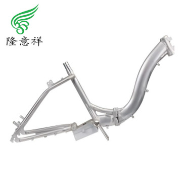 Fashionable folding women's bike frame