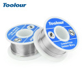 Toolour 2pcs/lot Lead-free Solder Wire 1mm Welding Iron Wire Reel FLUX 2.0% 45FT Tin Lead Tin Wire Melt Rosin Core Solder Wire