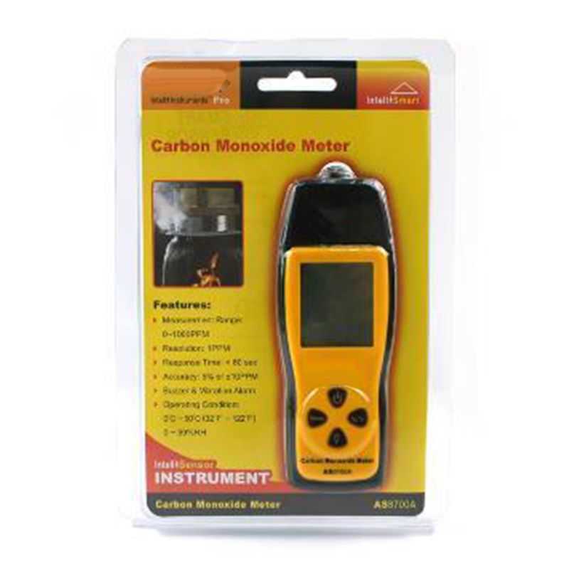 AS8700A Portable CO Gas Analyzers Handheld Carbon Monoxide Meter Tester J6PC