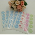 200pcs "Especially for you" Heart adhesive seal sticker for baking package Cookie packaging DIY Multifunction label