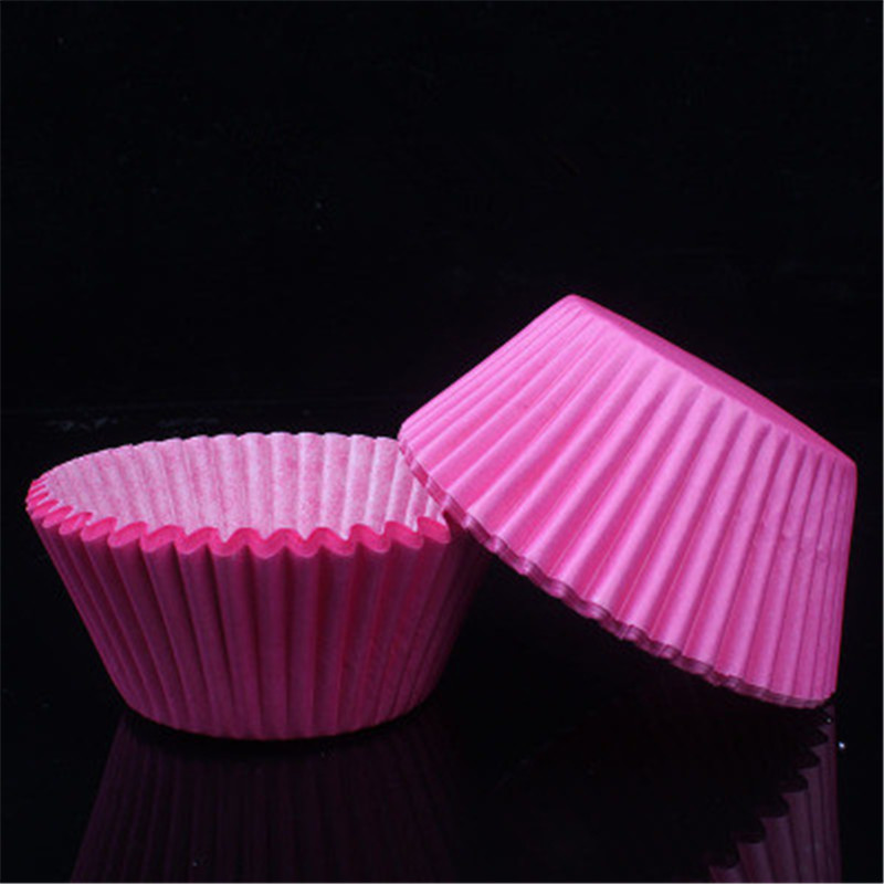 100Pcs Muffin Cupcake Paper Cups Chocolate Cake Wrapper Baking Cup Muffin Liners Cupcake Cases For Wedding Party Cake Decorating