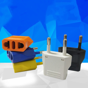 US EU AU Plug adapter dual-use socket conversion plug European Standard yellow blue black orange white