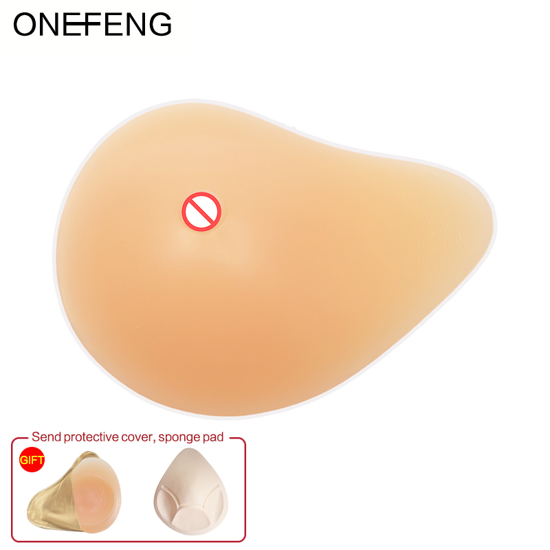 ONEFENG Hot Selling Silicone Fake Breast Artificial Boob for Women Whole Sale Manufacturer Direct Selling 300g/pc 500g/pc