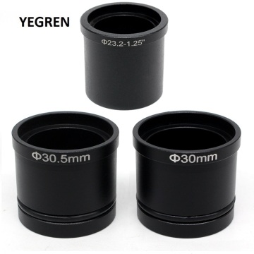 Eyepiece Adapter Ring 23.2mm to 30mm 30.5mm 1.25 Inch USB Camera to Stereo Microscope Astronomical Telescope Accessories