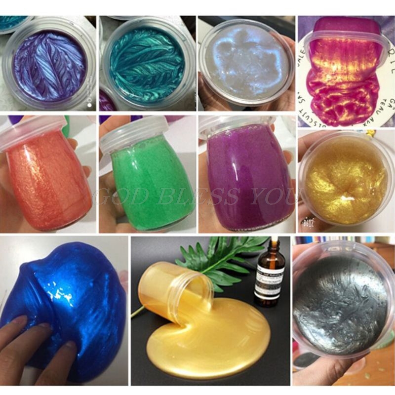 56 Bottles/Set Cosmetic Grade Pearlescent Mica Powder Epoxy Resin Dye Pearl Pigment DIY Jewelry Crafts Making Accessory