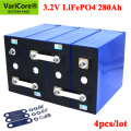 4PCS VariCore 3.2V 280Ah lifepo4 battery DIY 12V 280AH Rechargeable battery pack for Electric car RV Solar Energy storage system
