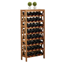 Modern Wooden Wine Rack Cabinet Display Shelf Bar Globe for Home Bar Furniture Oak Wood 25-40 Bottles Wine Rack Holders Storage