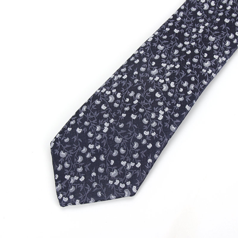 high quality man's tie 6 cm skinny ties Wedding dress neckties for men flower dot cravate business pour homme rouge slim necktie