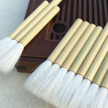 Bamboo syatem wool brush Bottom lines Mineral Pigment brush watercolor Five rendering Three Five Senen Nine Conjoined