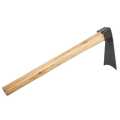 Portable Hand Tool Hoe with Wooden handle Steel Digger Excavator Garden Planting Tools Farming Agriculture