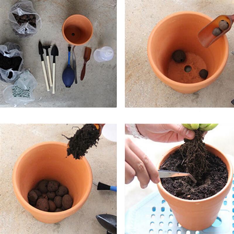 10Pcs 3x3cm Mini Terracotta Pot Flower Pot Clay Ceramic Planter Cactus Plant Pot Succulent Nursery Pots Doniczka Maceta