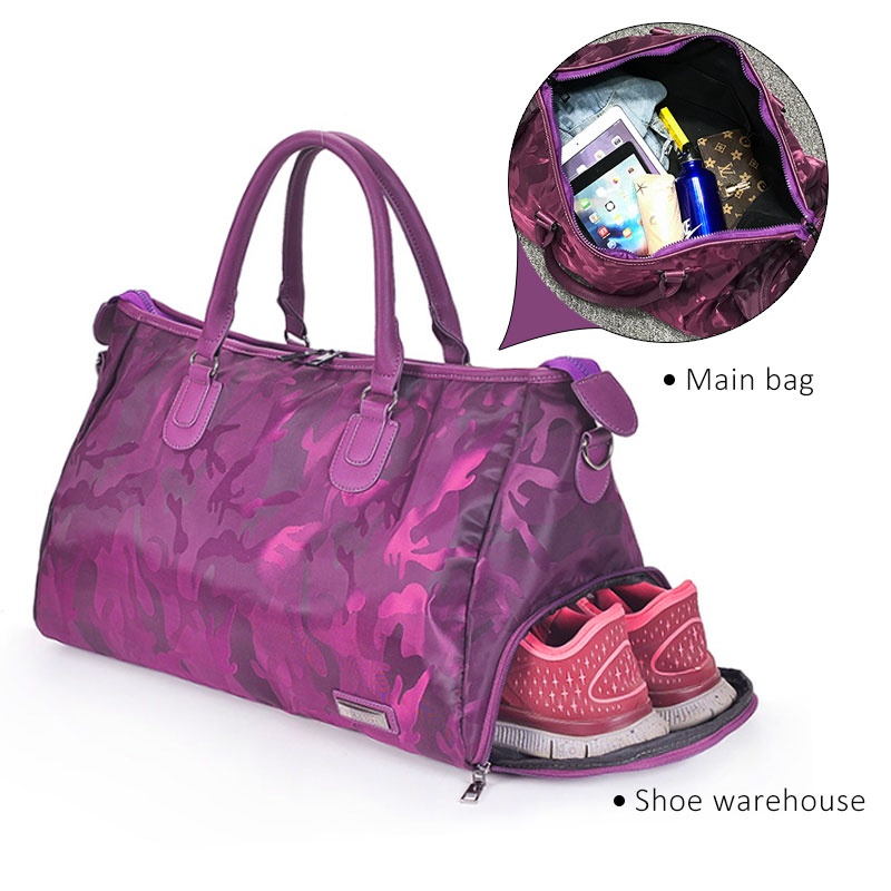 Women Sport Bag Men Training Gym Bag Large Waterproof Travel Handbag Outdoor Sports Shoulder Bags Female Fitness Yoga Tote 2020