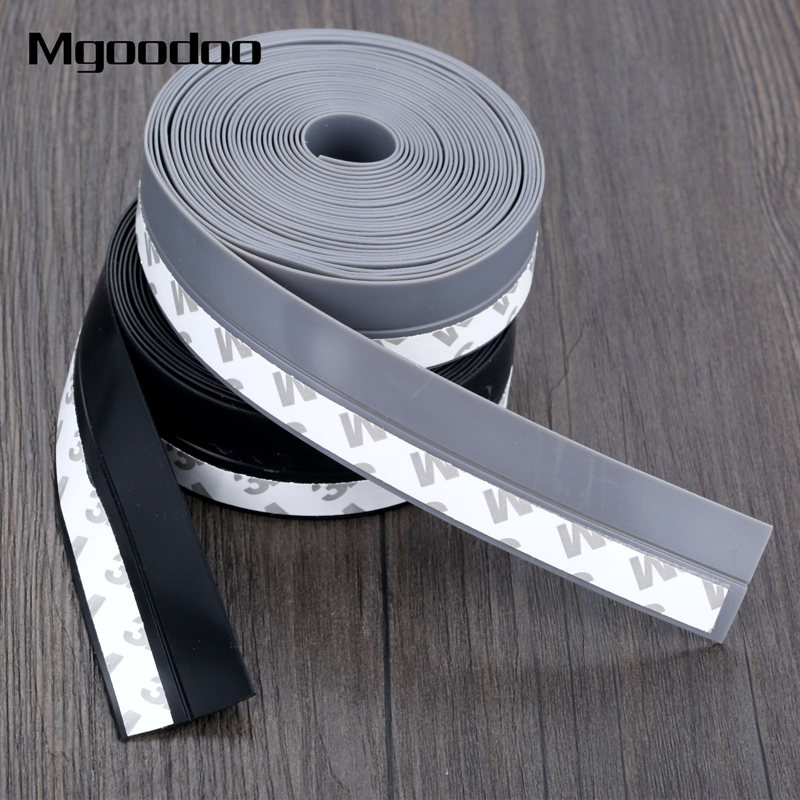 Transparent Windproof Silicone Sealing Strip Bar Door Sealing Strip Window Slide Door Seals Silicon Rubber Interior Accessories