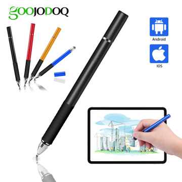 Universal Stylus Pen, GOOJODOQ 2 in 1 Touch Screen Pen for All iPad Pencil iPhone Huawei Stylus Android Xiaomi for Apple Pencil