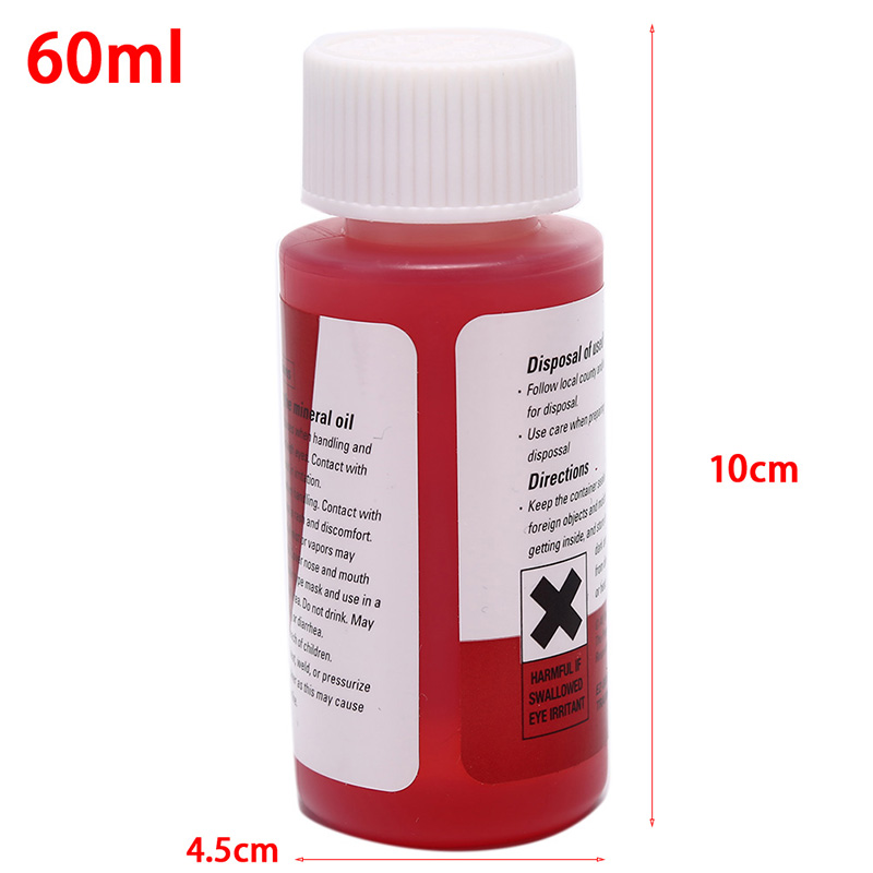 Bicycle Brake Oil System 60ml Fluid Cycling Mountain Bikes Road Bikes For Shimano Mineral Oil