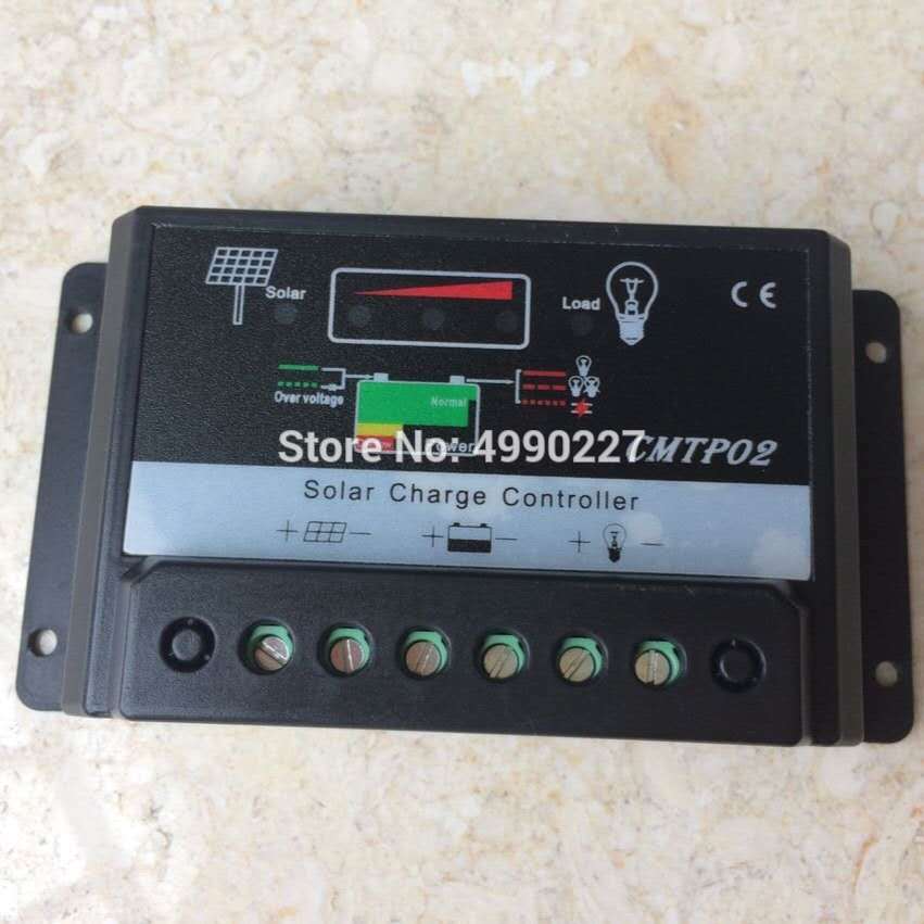 10A 20A 30A Solar Charge Controllers Solar Regulator Battery Charger for DC 12V 24V Solar System for home use