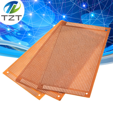 9x15 9*15cm Single Side Prototype PCB Universal Board Experimental Bakelite Copper Plate Circuirt Board yellow