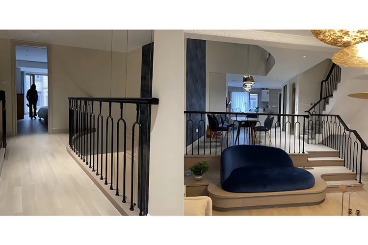 square handrail