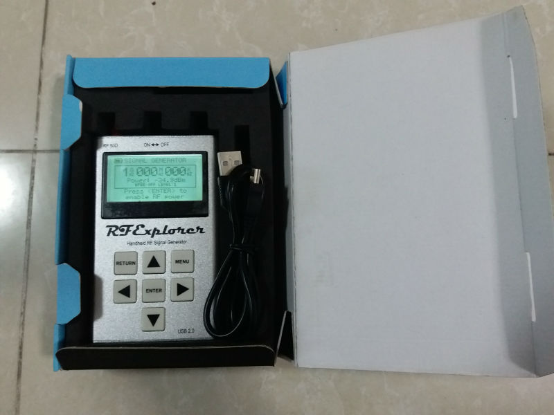 RF Explorer Signal Generator (RFE6GEN) for Spectrum Analyzer RF Explorer product line