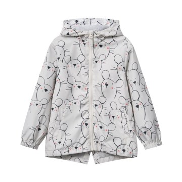 Promotion Baby Girl's Jackets outerwear Cartoon pattern Double layer Cotton lining thin style Children girls coats clothing