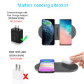 20W 2 in 1 Qi Wireless Charger for Samsung S20 S10 Buds Huawei Xiaomi Dual Fast Charging Pad For iPhone 11 XS XR X 8 Airpods Pro