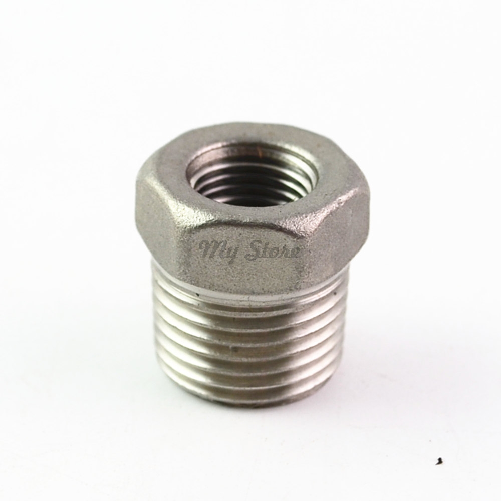 304 stainless steel make up Adapter fitting pipe fittings 1/4'' 1/2'' DN8 DN10 DN15 DN20