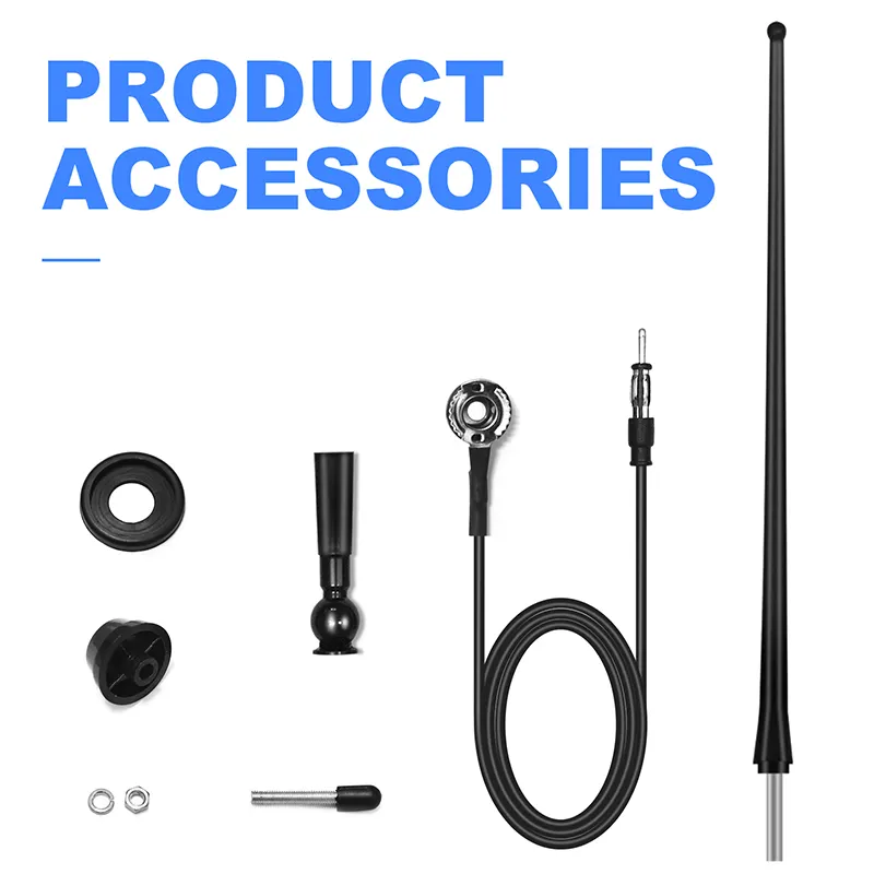 Marine Radio Car Black Rubber Antenna 4 Png