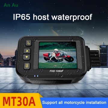 Full Body Waterproof Motorcycle Camera Recorder P6FL WiFi Dual 1080P Full HD Motorcycle DVR Dash Cam Black GPS Box Recorder