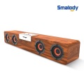 20W Soundbar Wireless Bluetooth v5.0 TWS Powerful Stereo Wooden Speaker Music Subwoofer Computer TF FM Radio For Home PC