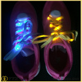 Glow in the dark flashing led shoelace