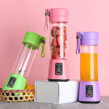 400ml Portable Juice Blender USB Juicer Cup Multi-function Fruit Mixer Six Blade Mixing Machine Smoothies Baby Food dropshipping