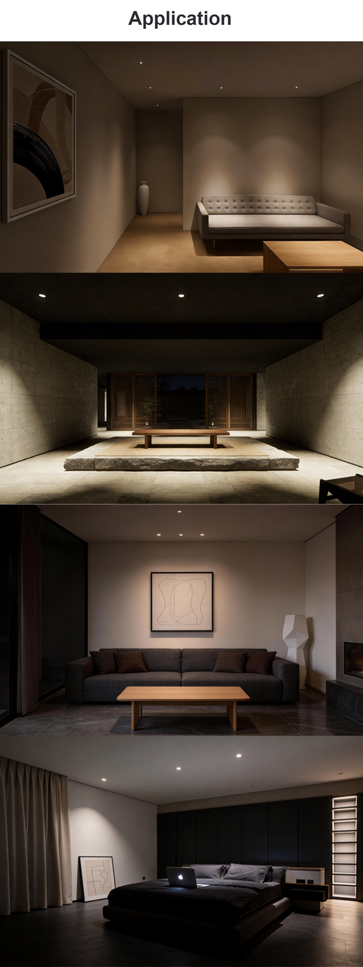 Mini recesed led downlight