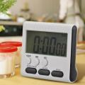 Multifunctional Large LCD Digital Kitchen Timer Alarm Clock Home Cooking Practical Supplies Cook Food Tools Kitchen Accessories