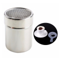 New Stainless Steel Chocolate Shaker Cocoa Flour Icing Sugar Powder Coffee Sifter Lid Shaker Cooking Tools Coffee Accessories