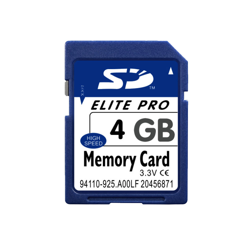 Brand New Original High Speed SD Card 4GB 10 Pcs Lot Pack SDHC SDXC Memory Card For HD Video Camera