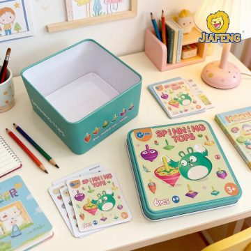 Elegant Square Card Box