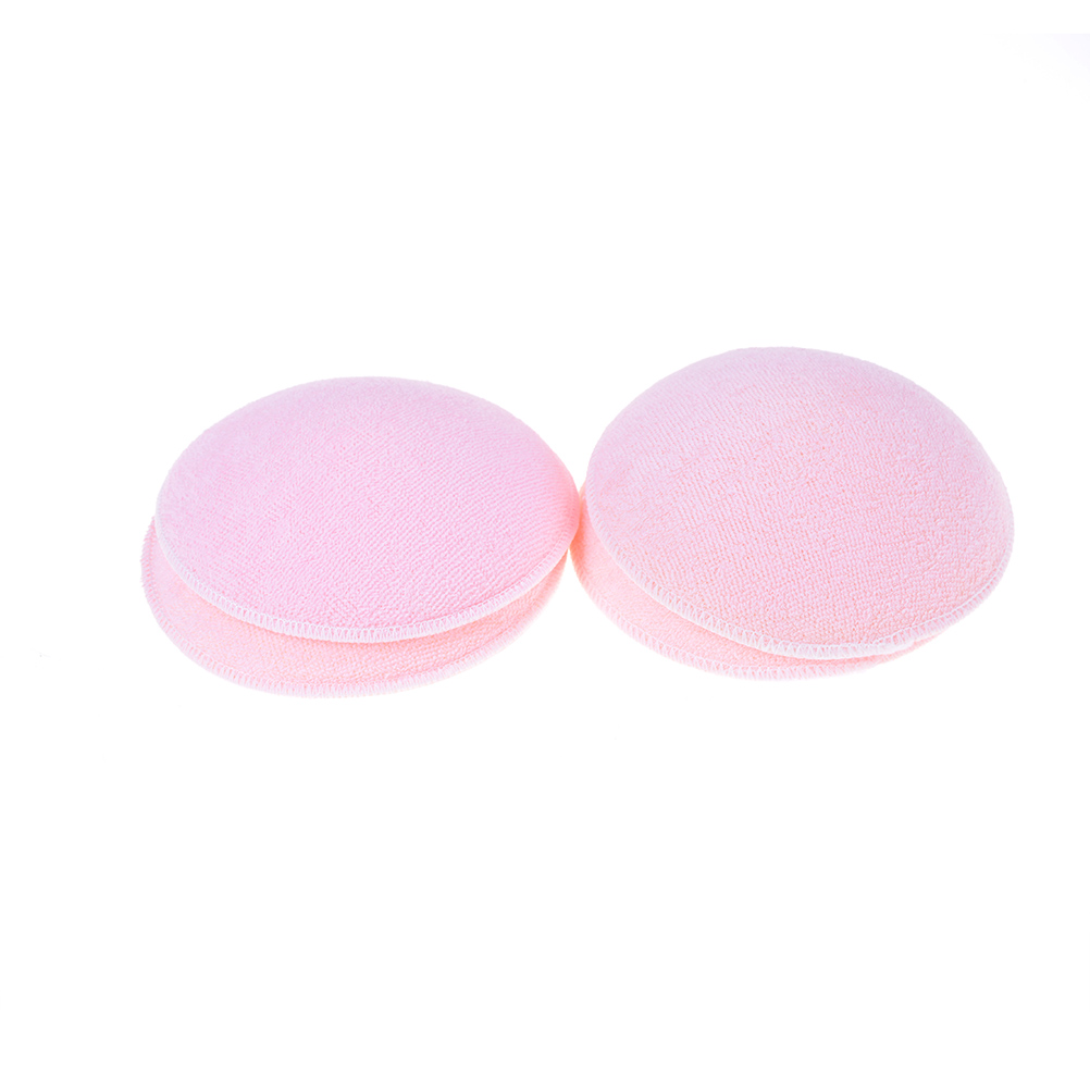 2PCS Breastfeeding Pads Nursing Pad Reusable Washable Chest Inserts for Breastfeeding Nursing Breast Pads Cotton Solid