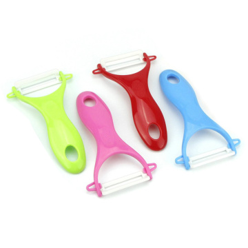 WITUSE 4 Colors Multifunctional Ceramic & PP Peeler Vegetable Fruit Peeler with Non-slip Comfortable Handle Kitchen accessories