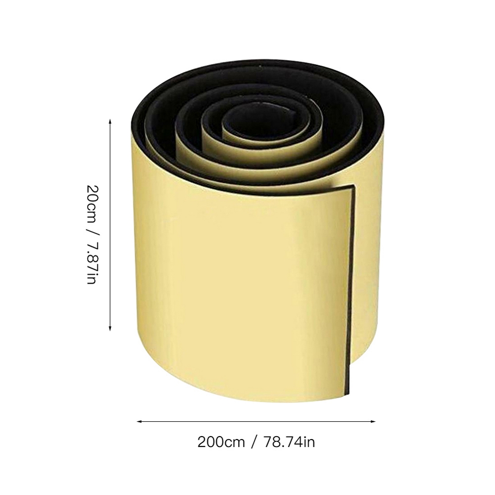Car Door Protector Garage Rubber 200cm x 20cm Wall Guard Bumper Safety Parking Home Wall Protection Car-styling Car Accessories