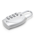 4 Dial Digit Password Lock Combination Suitcase Luggage Metal Code Password Lock Padlock Multi Colors Travel Safe Lock