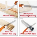 Hand Pull Saw 225P Fine-toothed Wear Resistance Opening Woodworking Household Manual Furniture Decoration Dropship