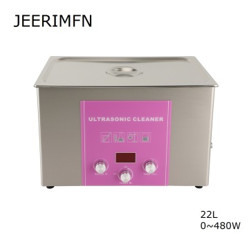 22L Industrial Ultrasound Cleaner Heat Time Power Set Degreaser for Gear Engine Parts Mold Circuit Ultrason Sonic Bath 20L