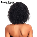 Black Pearl Brazilian Lace Front Human Hair Wigs For Black Women Kinky Curly Wig Remy Hair Wigs Color # 4 F1B/99J Free Shipping