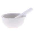 Porcelain Mortar & Pestle Mixing Grinding Bowl Set for Laboratory Medicine School Supplies Kitchenware DIY Toy 90mm