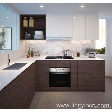 Hot Sale Modular High Gloss Acrylic Kitchen Cabinets China