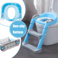 Toilet Seat Potty Training Seat Urinal for Boys Folding Chair Stool Staircase Toilet Ladder for Baby Toddler Girl Safe Potties