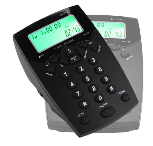 Caller ID telephone, agent telephone, headset telephone, headset telephone Call Center Customer Service Operator Call Box