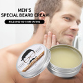 Men Beard Balm Beard Growth Gel Mustache Wax For Styling Beeswax Moisturizing Beard Conditioner Balm Natural Beard Hair Care