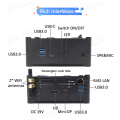 Eglobal Monster Mini PC i7 8750H 6 Core 12 Threads DDR4 2666MHz Nuc Windows 10 Pro AC Wifi Mini DP HD-MI Linux Small Computer